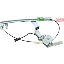 Sagem 121138 Cam Kaldırma Mekanizma Motorlu Sol Uno 77494040