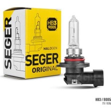 Seger 207508 Ampul Hb3 9005 12V 60W P20D Standart Yenileme 3.500K Standart Işık