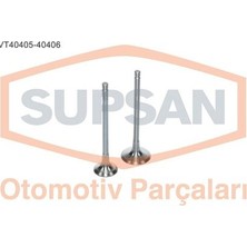 Supsan VT-40405-40406 Subap Takım Emme Egzoz P206 206 T3E P207 P307 P308 405 Ym P1007 Partner Iı Par