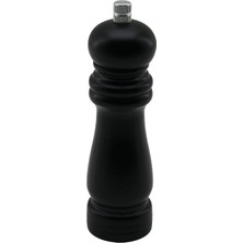 Eco Lounge Siyah Ahşap  Küçük= Çap: 4.5cm - Uzunluk: 15.5cm Tuz - Baharat Öğütücü BX40