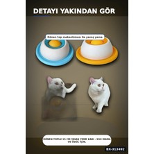 Eco Lounge Dönen Toplu 15 cm Yavaş Yeme Kabı - Sıvı Mama ve Ödül Için, Kedi Köpek Aksesuarı BX-313492