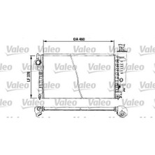 Valeo 730572 Radyatör 405 Iı 1301E8 1301E9 1301ZS 133189 1331RK 1331RK 133189 1301000000