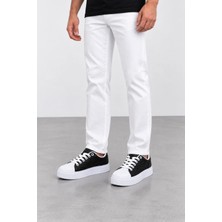 Ht Hotin Astrum Erkek Bağcıklı Günlük Sneaker Spor Ayakkabı Siyah-Beyaz