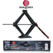 Worldforce 11253 Mekanik Makaslı Kriko 2 Ton Cırcır Kollu Garaj Ekipmanları Hırdavat