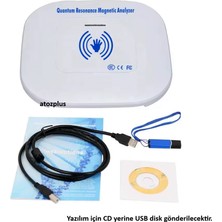 Atoz Plus Kuantum Rezonans Manyetik Analiz Cihazı / Quantum Analiz Cihazı / Kuantum Analiz Cihazı (Yazılım Için CD Yerine USB Disk Gönderilmektedir)