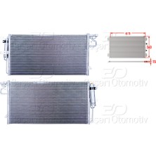 Wisco 314315400 Klima Radyatörü 675X360X15 Ford Focus C Max 1.5 Ecoboost. Kuga 2.0 Tdı 1.5ECOBOOST11