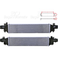 Wisco 211373300 Turbo Radyatörü Intercooler 570X124X62 Opel Mokka Chevrolet Trax 1.4 12>