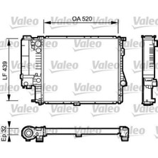 Valeo 734301 Motor Su Radyatörü Otm Sanz Klimalı Bmw E39 M52 96>97 1.740.695