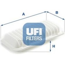 UFI 30.176.00 Hava Filtresi Toyota Yaris 1.3 1999 2004 178010Y010