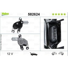 Valeo 582624 Silecek Motoru Arka Volkswagen Multi 582624