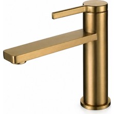 Newarc Bold Lavabo Bataryası -Mat Altın