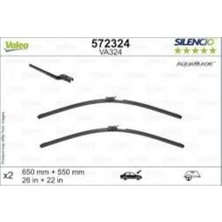 Valeo 572324 Silecek Supurgesı Takımı 650MM 550MM Mercedes Sl Class R231 12 Isıtmalı 2318201045