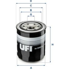 Ufi Ufı 23.248.00 Yağ Filtresi LF3608