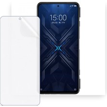 Schitec Black Shark 4 Pro Uyumlu Ön Yüzey Nano Şeffaf Hidrojel Ekran Koruyucu
