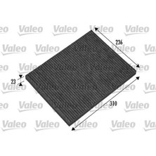 Valeo 698865 Polen Filtresi Chrysler Grand Voyager 2.4 2.5crd 3.3 2001 2008 2.5crd 2004 2008 Karbonl