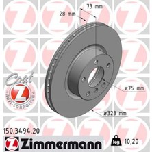 Zimmermann 150.3494.20 Fren Diski Ön Bmw X3 F25 X4 F26 4106787490