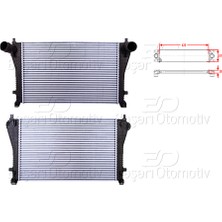 Wisco 111414000 Turbo Radyatörü Intercooler 620X401 2X30 Vw Golf 7 Passat Seat Leon Skoda Octavia Au