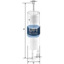 UFI 31.962.00 Yakıt Filtresi BMW F10 F20 F30 F32 F33 F34 F36 G30 G32 F12 F01 G11 E84 F25 F26 G15 G16