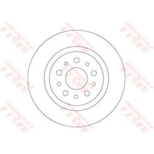 Trw DF6714 Fren Diski Arka Fiat 500L 351 . 352 . Tipo Estate 356 . Tipo Hatchback 356 2013 52026321
