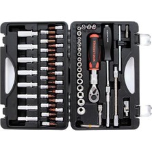 Worldforce 11504 Lokma Takımı 60 Parça S Ultra 1/4 Uzatmalı Cırcır Garaj Ekipmanları Hırdavat