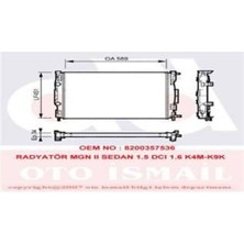 Valeo 732946 Motor Radyatörü Megane Iı Scenic 1.5dcı 1.4 1.6 2.0 16V 7711135784