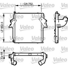 Valeo 818781 Intercooler Radyatörü Mercedes Benz Actros Mp2 3 1841 1844 1848 1849 CI101000P