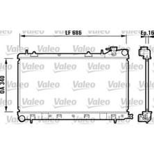 Valeo 732410 Motor Su Radyatörü Impreza 9600 Manuel 45111FC350