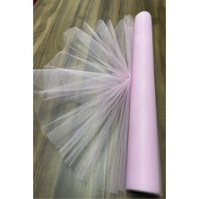Bezos Bohça Süsleme Tülü, Nişan Bohça Süsü, Kapı Süsü Tülü, Doğum Günü Tülü 100X300CM, Pudra Tül Süsleme