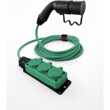 Plugen V2L Adaptör 3\'lü Uzatma Prizli 5 Metre - Hyundai / Kia / Ssangyong Uyumlu Araçtan 220V Priz Çıkışı (Vehicle To Load)