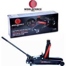 Worldforce 11588 Hidrolik Kriko 2.5 Ton Düşük Profil Uzun Şase Garaj Ekipmanları Hırdavat