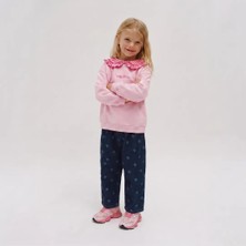Poala Kids Kız Çocuk Puantiyeli Balloon Jeans