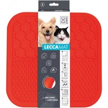 Bezos Lecca Kedi ve Köpekler Için Yavaş Beslenme Ödül Matı Large Kırmızı 30X30 cm