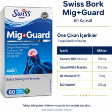 Bezos Swiss Bork Mig+Guard Magnezyum ve Koenzim Q10 60 Kapsül