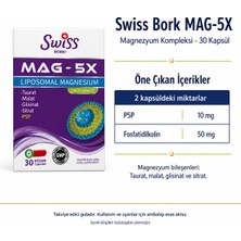 Bezos Swiss Bork Mag-5x Magnezyum Kompleksi 30 Kapsül