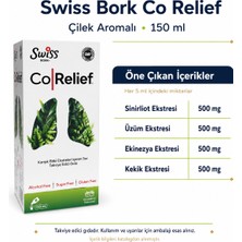 Bezos Swiss Bork Co-Relief Çilek Aromalı Bitkisel Sıvı Takviye 150 ml