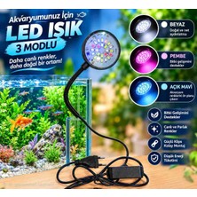 Sobo 3 Modlu ve Klipsli Rgb Akvaryum Işığı