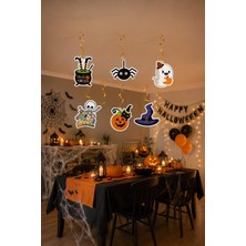 Patladı Gitti 6'lı Tavan Süs  Halloween Cadılar Bayramı Parti Malzemesi