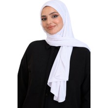 Modish Group Penye Boyun Kapamalı Şal Başörtü Hazır Giyim Turban Esnek Jersey Şal