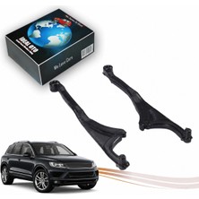 İdeal Otomotiv Vw Touareg 2 (7p) | 2010-2018 Ön Sol & Sağ Sunroof Sineklik Ayağı Seti