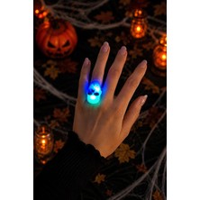 Patladı Gitti Iskelet Yüzük Halloween Cadılar Bayramı Parti Malzemesi