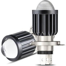 Moto Prime Ön Far Amp LED H4 Beyaz - Sarı  Mercekli
