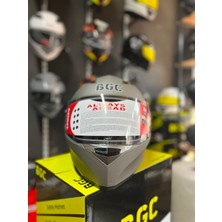 Bgc Fullface Kapalı Motosiklet Kaskı Tam Yüz Güneş Gözlüklü Kask