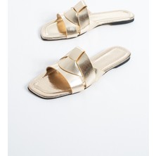 Duxal Shoes Remi Günlük Kadın Terlik Yumuşak Tabanlı Yazlık Sandalet