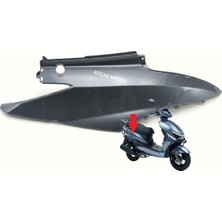 Koçak Motor Kuba Space 50 / Bolero 50 -Akalite- Arka Yan Panel Sağ Gri ( Mavimsi )
