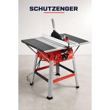 SCHUTZENGER 2100W Tezgahlı Profil Kesme Makinesi 254 mm Bıçak 4500 Dev/dk 0–45° Eğim Ayarlı PN-561