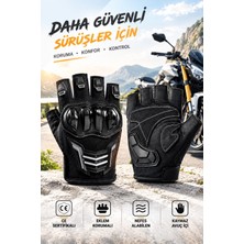 Edelvays Shop Kısa Motosiklet Bisiklet Eldiveni Yasaya Uygun Yazlık Eldiven Cr