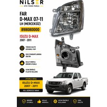Ns Nilser Auto Parts Isuzu Dmax Far Lambası Sol 2007-2011 Merceksiz