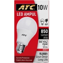 Bezos Atc 10W 4lu Beyaz LED Ampul