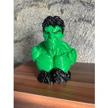 Riva Self Marvel The Incredible Hulk Büstü - 13 cm - Yüksek Detaylı 3D Baskı - Masaüstü Dekoratif Figür