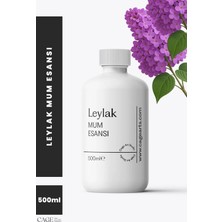 Cage Art Studio Leylak Mum Esansı 500 ml - Yüksek Kalite Mum Koku Esansı, Soya Wax ve Parafin Uyumlu